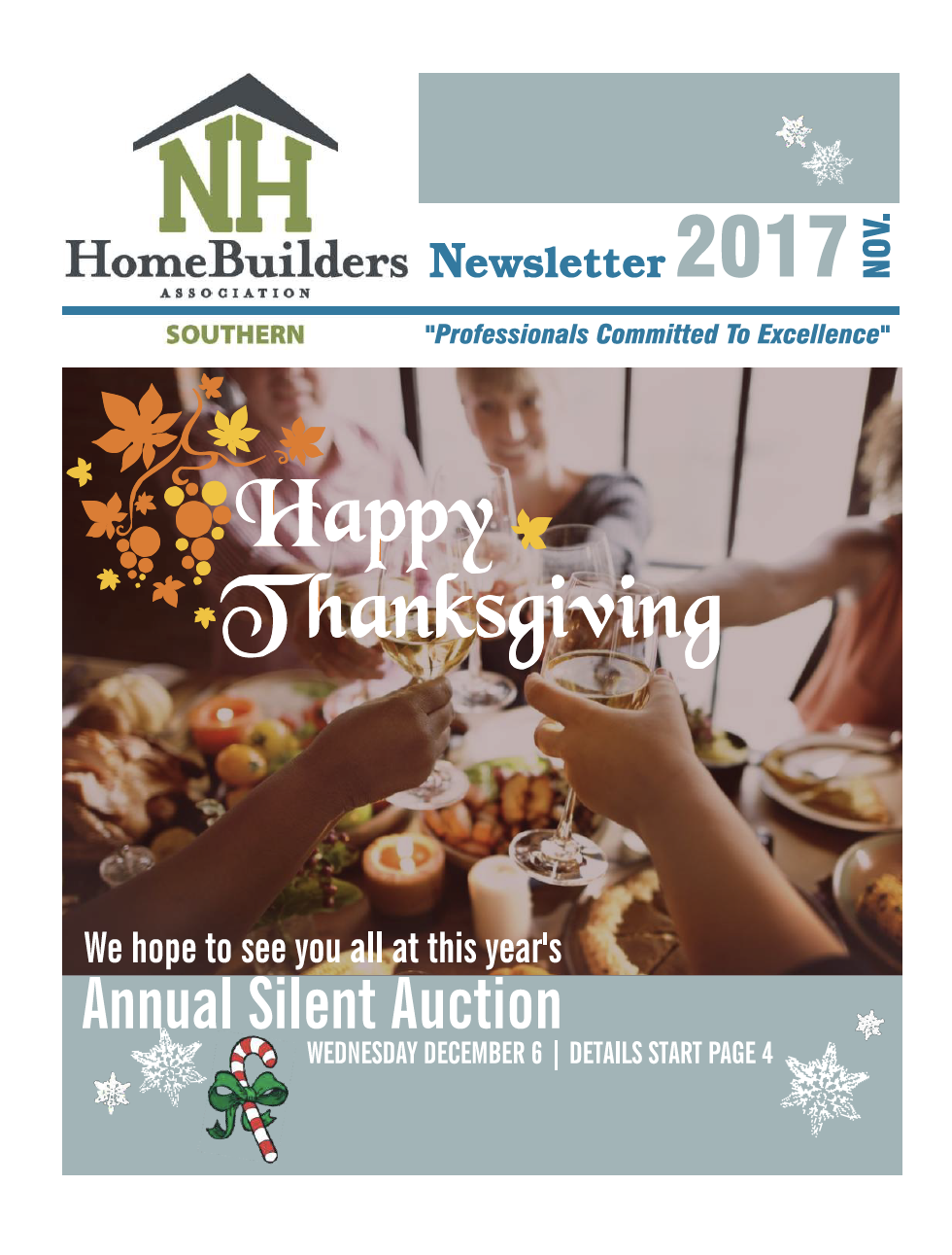 SNHHBRA Newsletter November 2017
