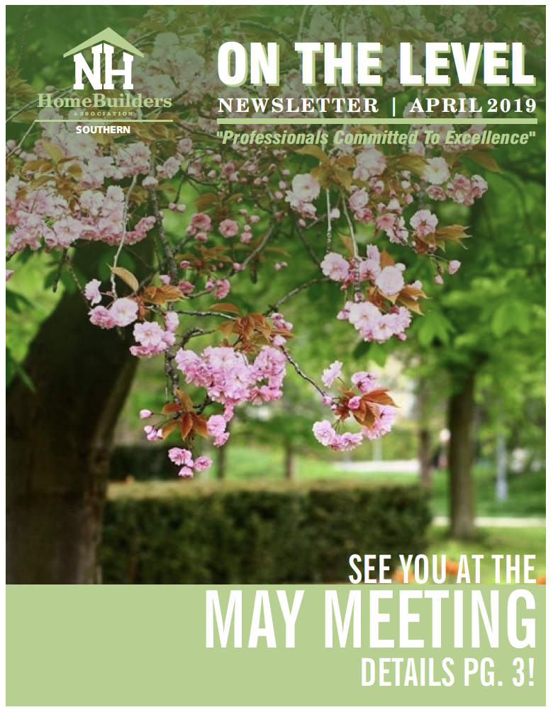 SNHHBRA Newsletter April 2019