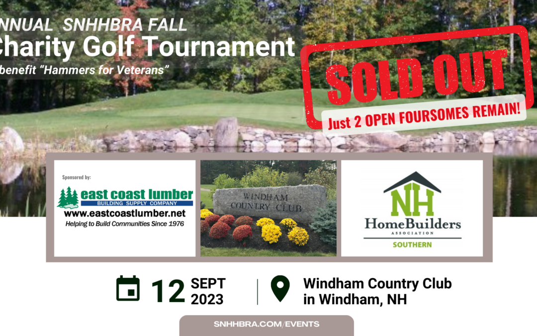 Fall Charity Golf Tournament to benefit Hammers for Veterans