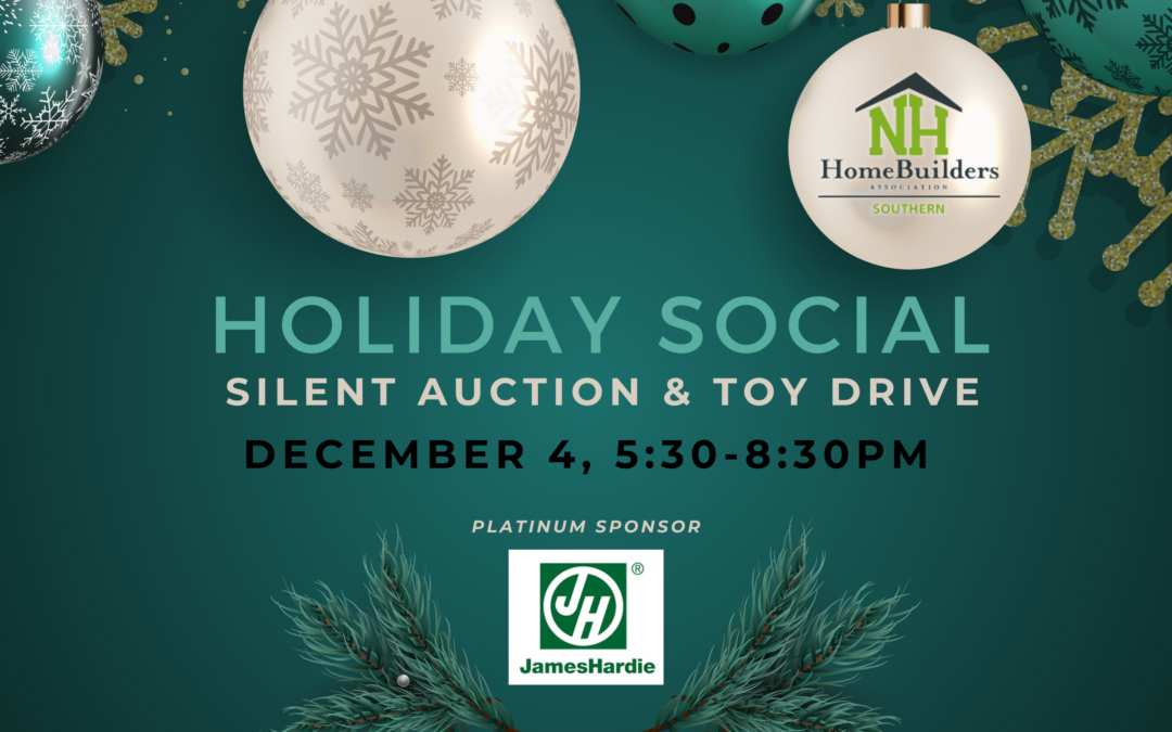 SOLD OUT! Annual Silent Auction-Holiday Social and Toy Drive